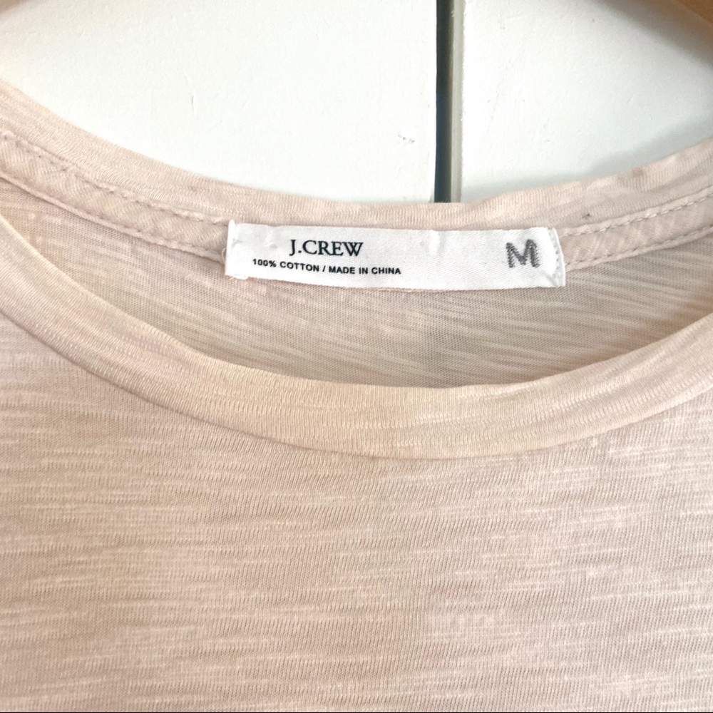 J. Crew Neon Zebra Graphic Print Lightweight Tee - Picture 5 of 10
